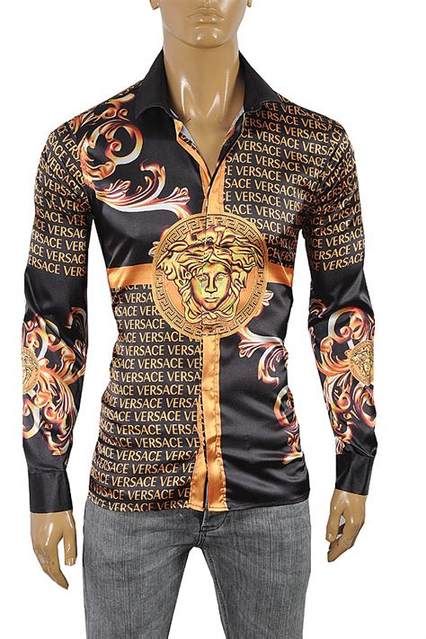 versace dress shirt fabric